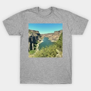 Snake River Canyon Photo T-Shirt